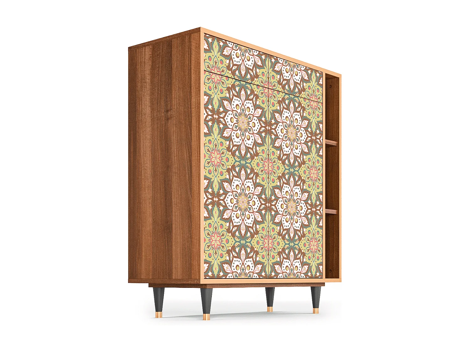 Buffet - 96х110х41 cm - BS6 - Chinese Tea, Noyer