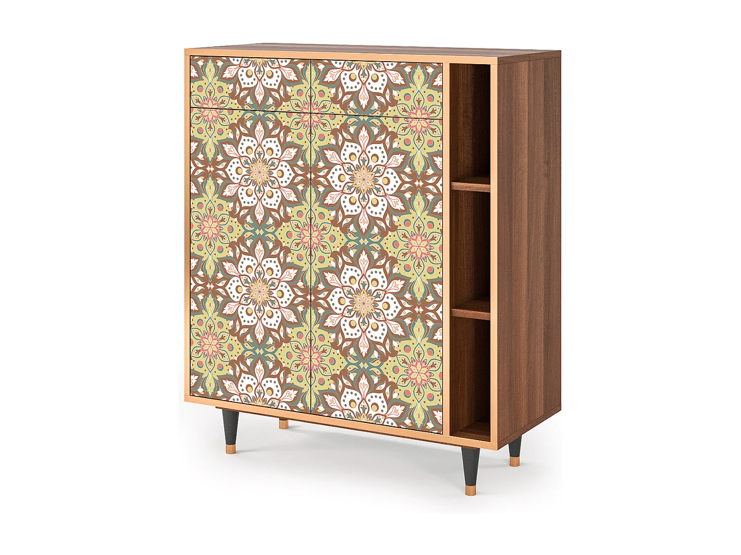 Credenza - 96х110х41 cm - BS6 - Chinese Tea, Noce