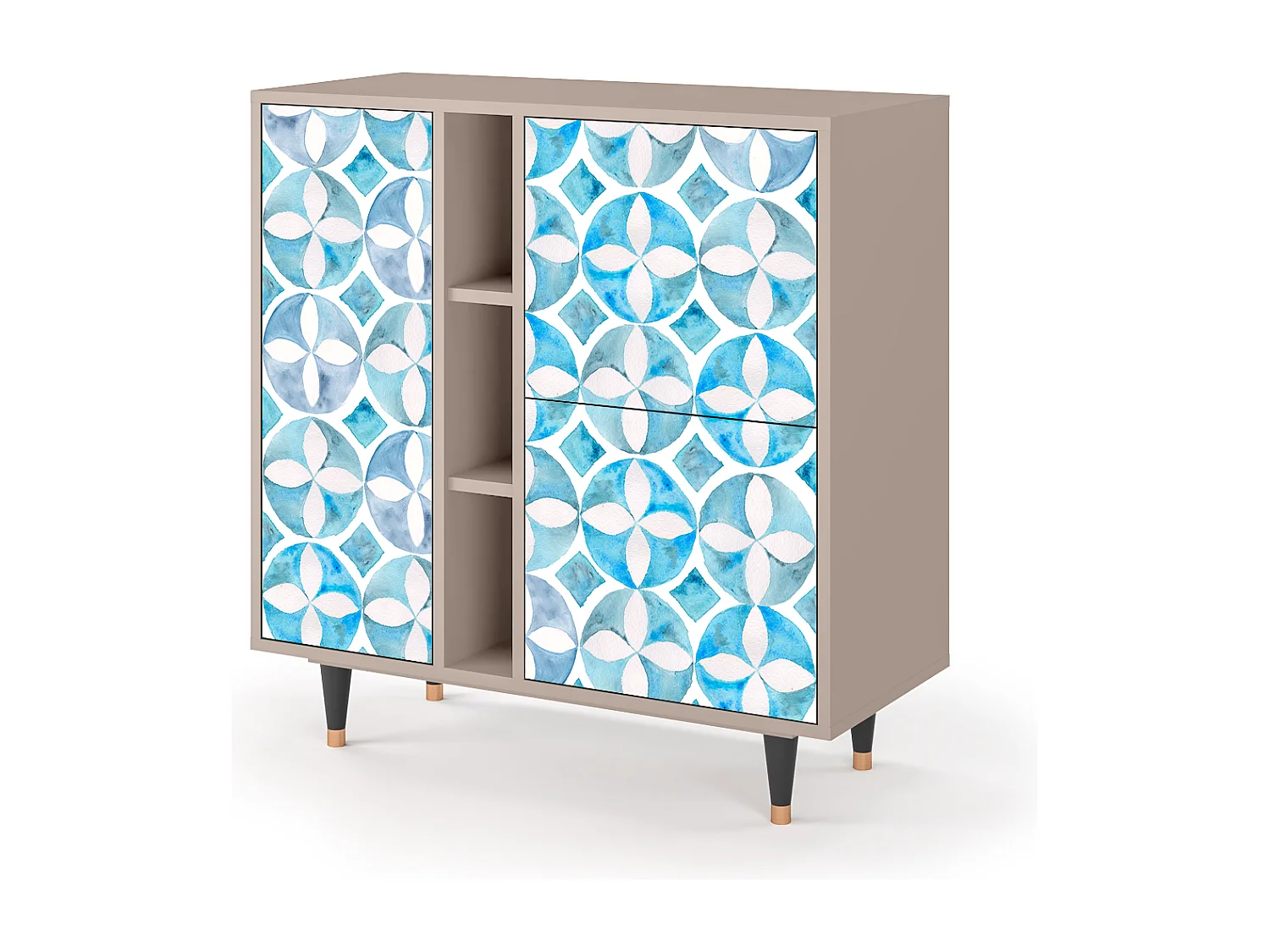 Kredens - 94х96х41 cm - BS5 - Porto Mood, Latte