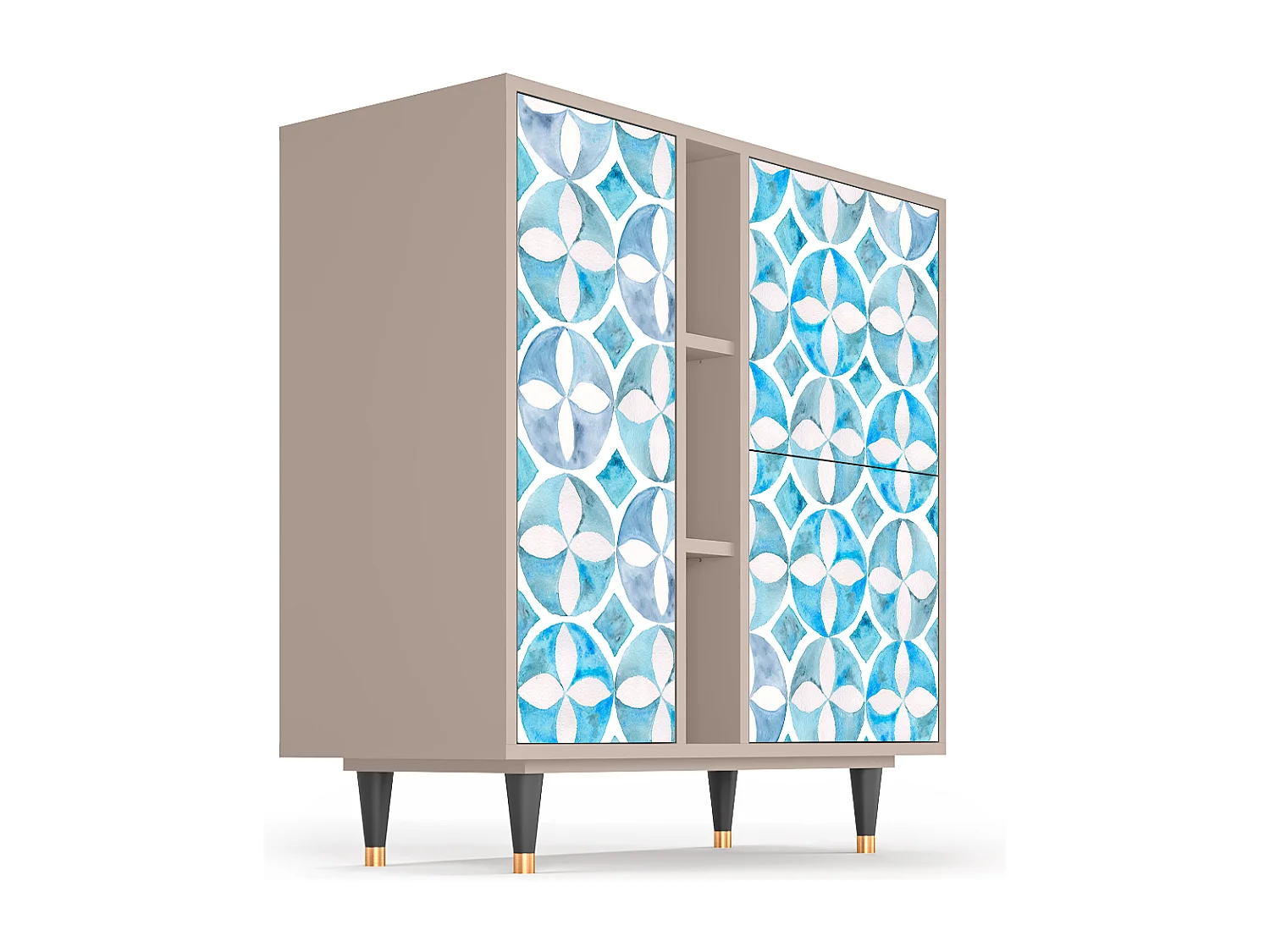 Kredens - 94х96х41 cm - BS5 - Porto Mood, Latte