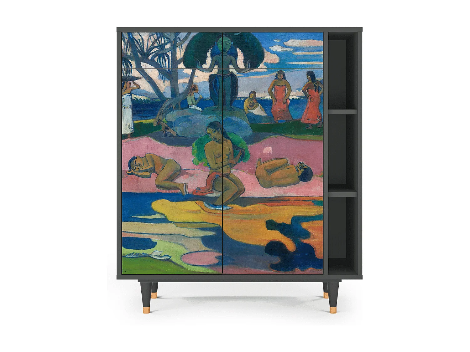 Sideboard - 96х110х41 cm - BS6 - Day of the God, Anthrazit