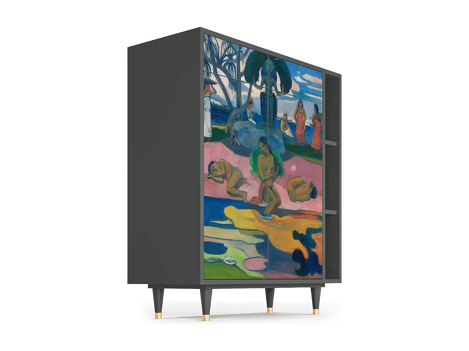 Sideboard - 96х110х41 cm - BS6 - Day of the God, Anthrazit