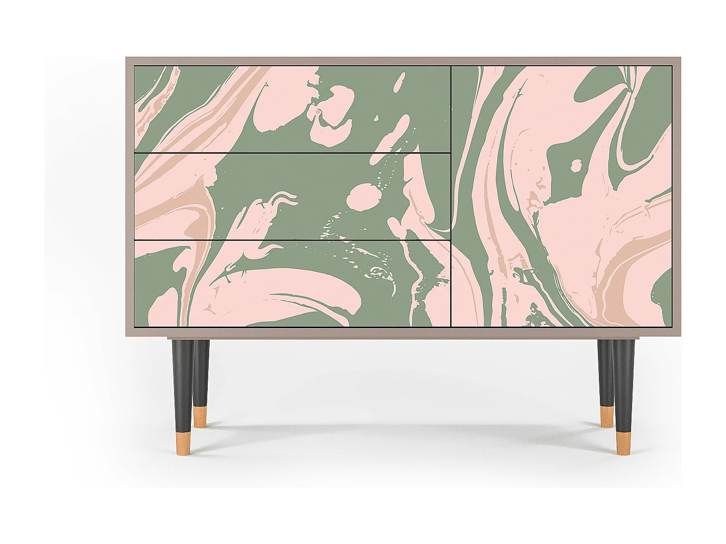 Credenza - 115х84х41 cm - S3 - Aquarelle, Latte