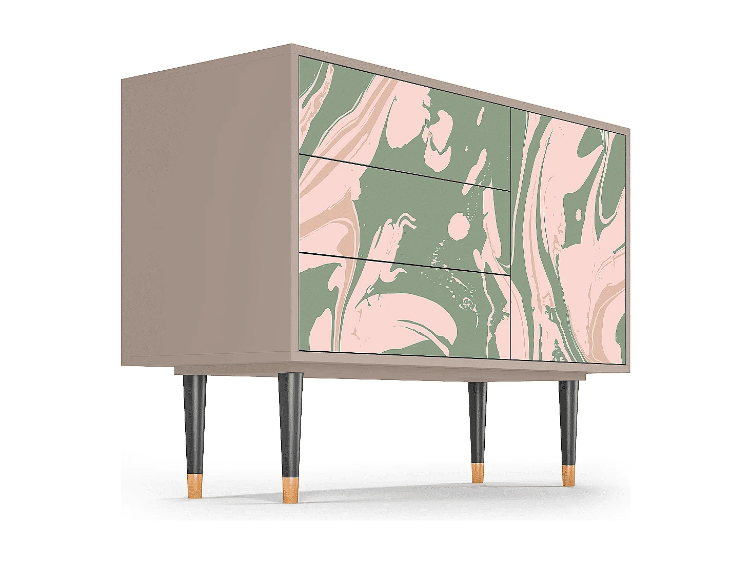 Credenza - 115х84х41 cm - S3 - Aquarelle, Latte