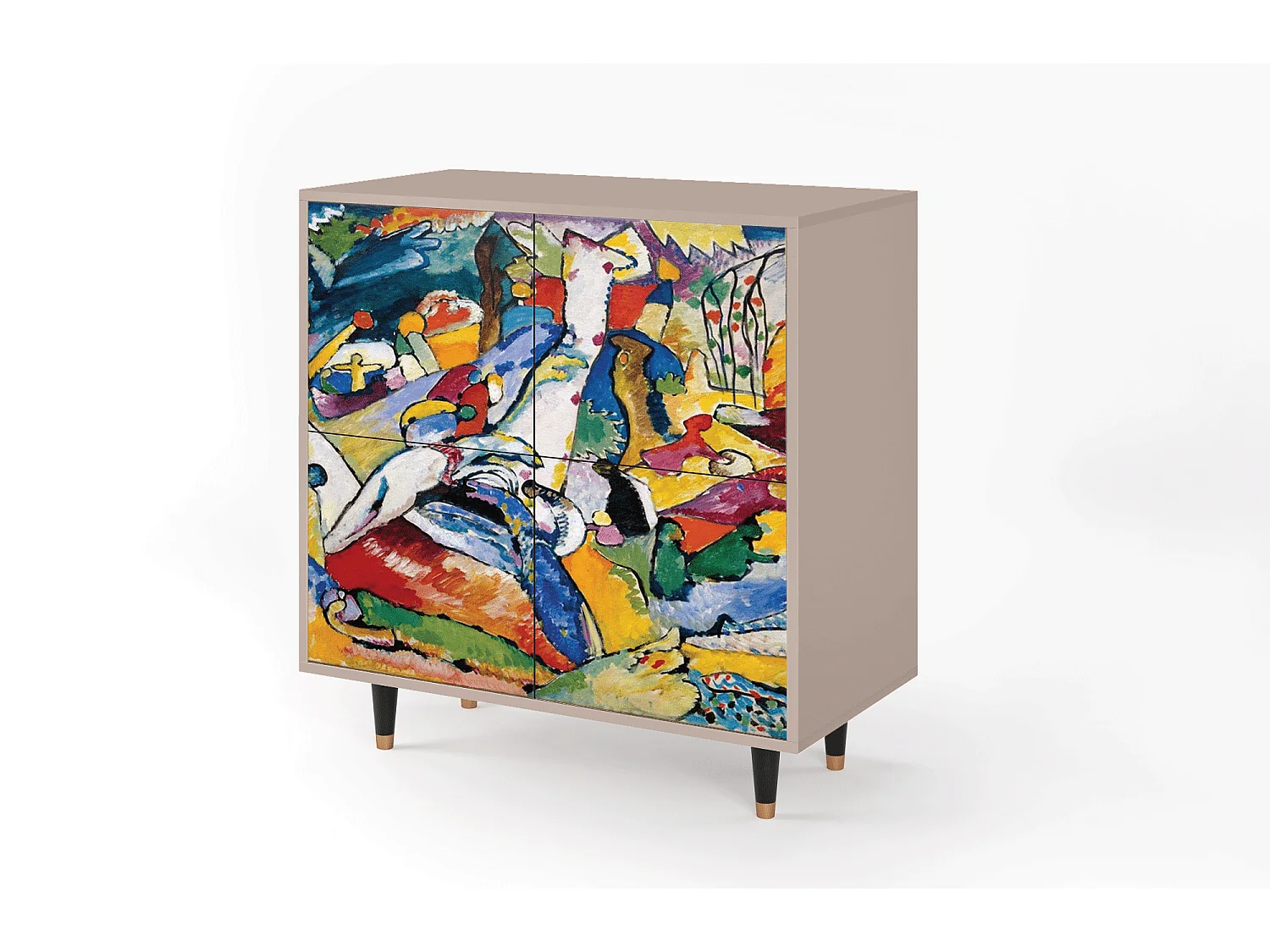 Sideboard - 94x96x48 cm - BS3 - Improvisation 26  , Latte