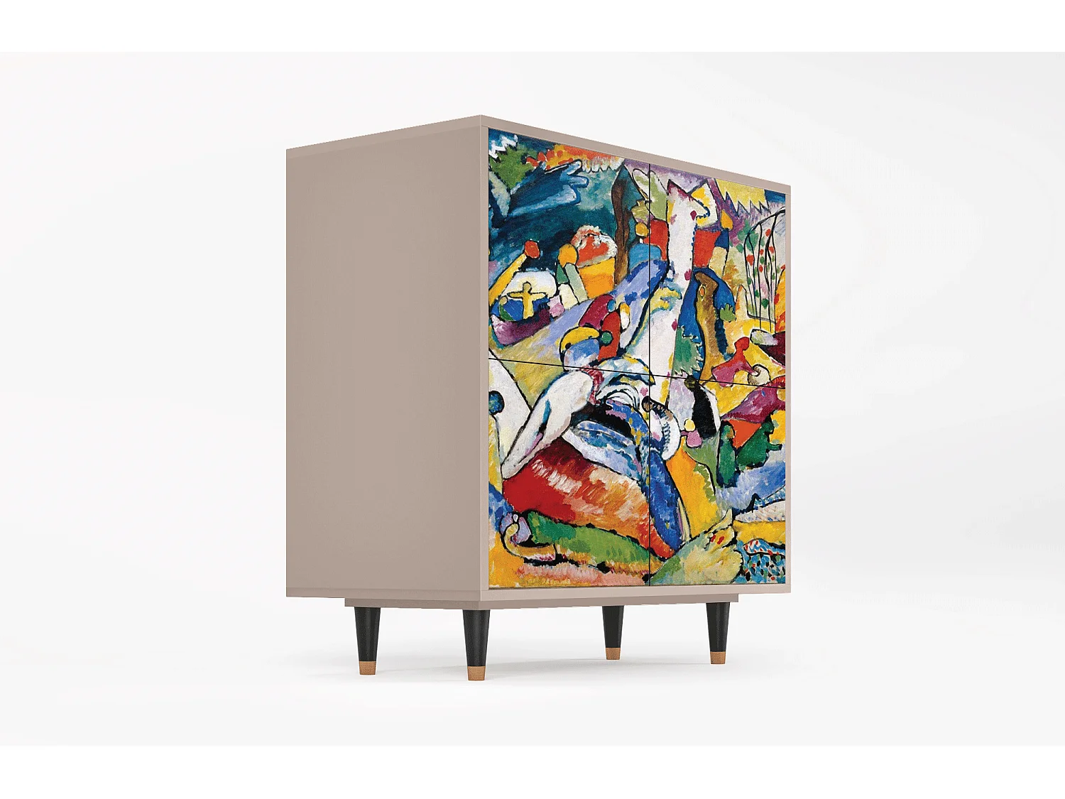 Sideboard - 94x96x48 cm - BS3 - Improvisation 26  , Latte