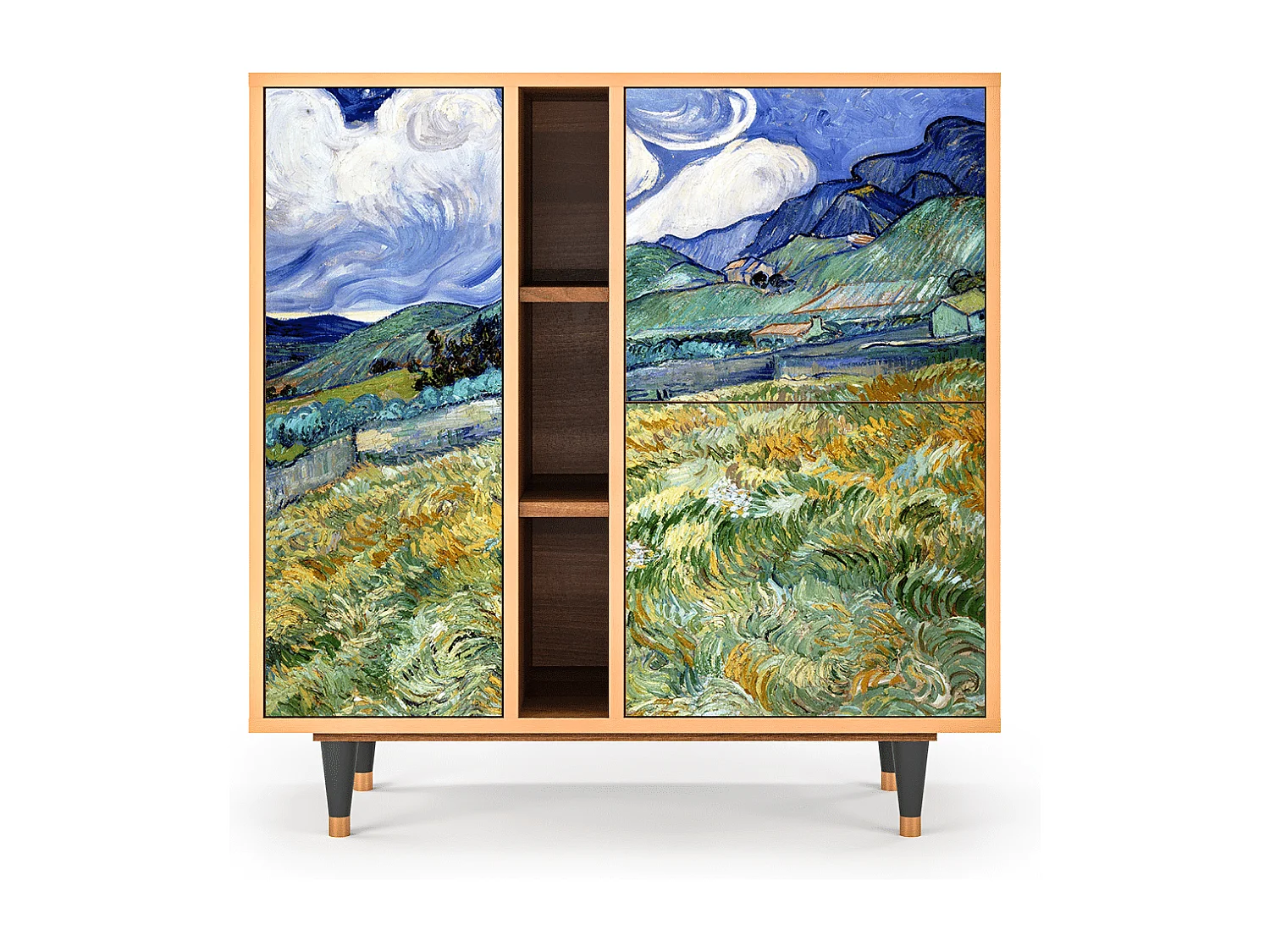 Dressoir - 94х96х41 cm - BS5 - Landscape, Walnoot