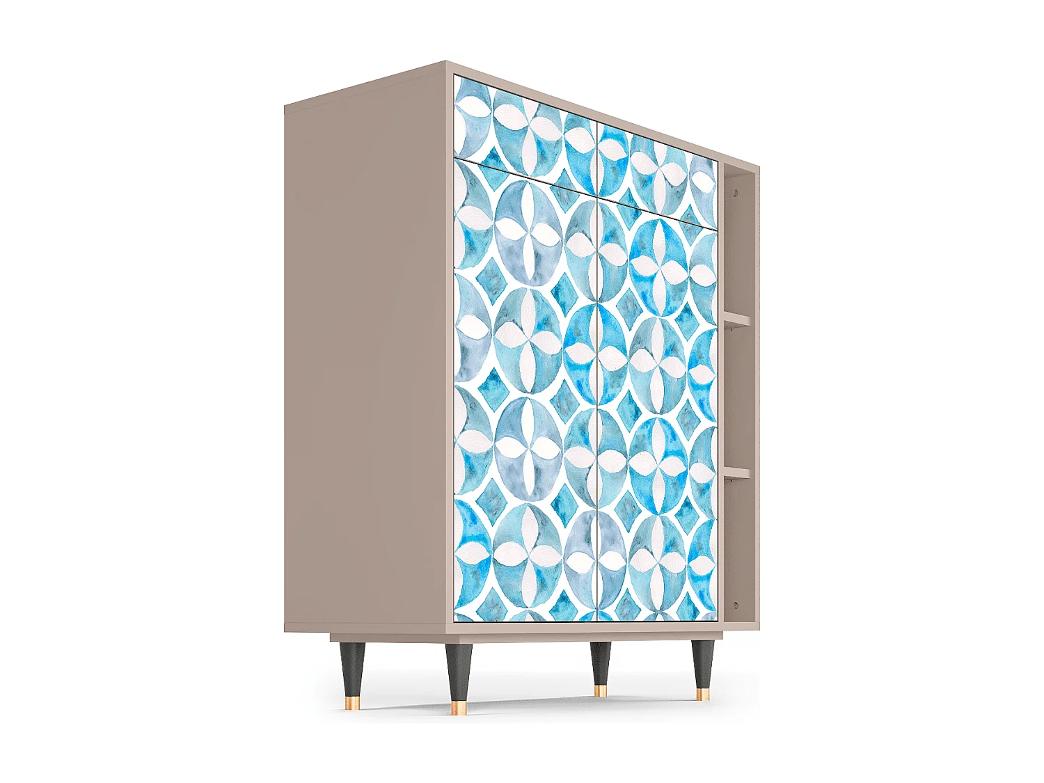 Sideboard - 96х110х41 cm - BS6 - Porto Mood, Latte