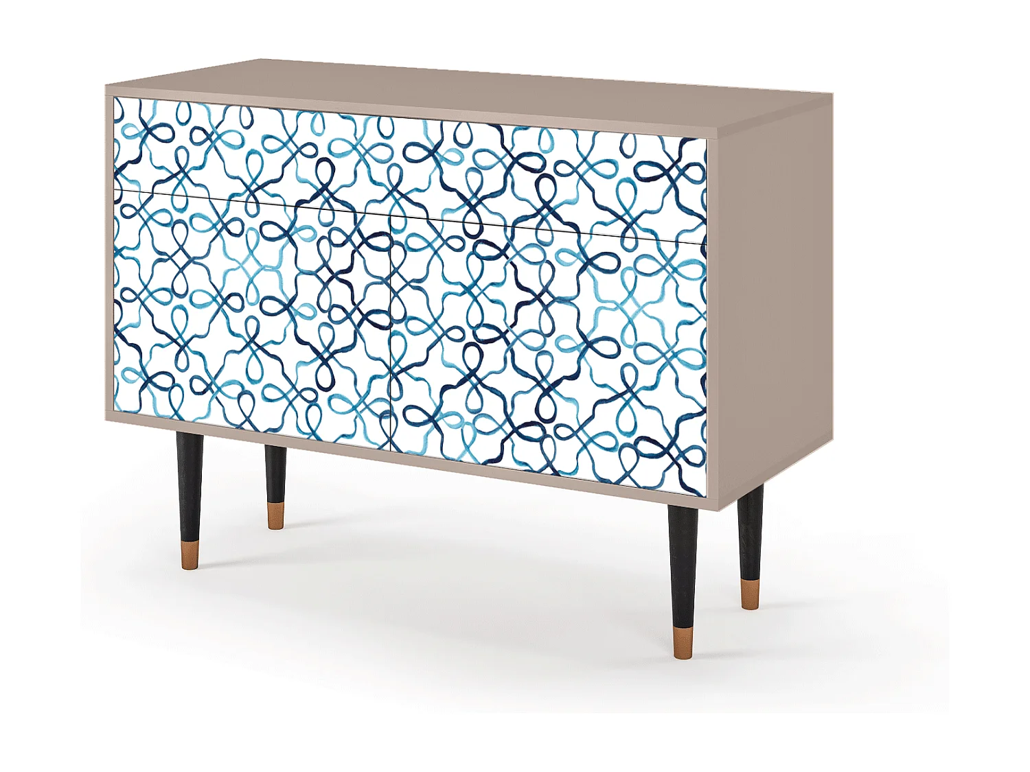 Dressoir - 115x85x48 cm - BS4 - Marine Strings, Latte