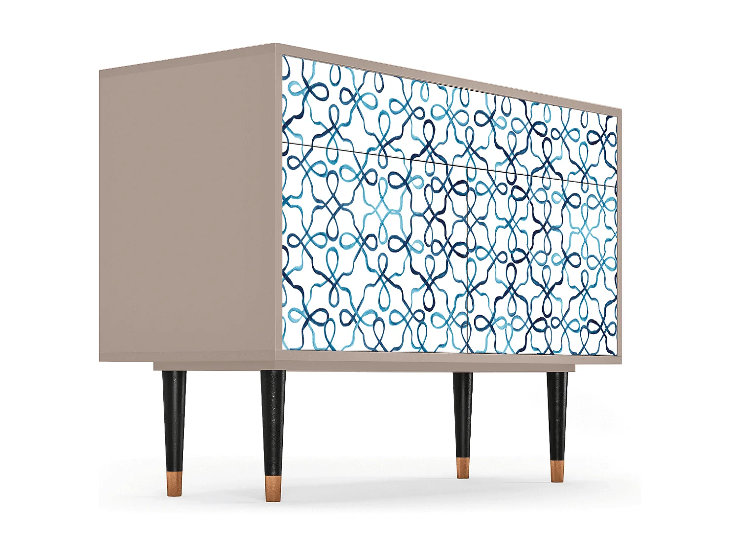 Credenza - 115x85x48 cm - BS4 - Marine Strings, Latte