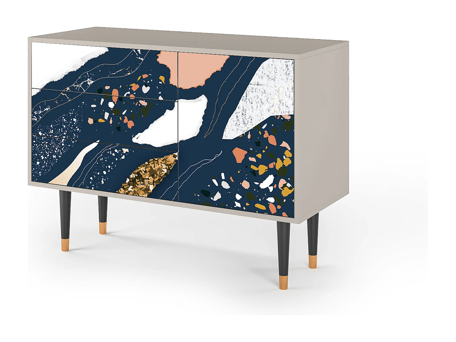 Dressoir - 115х84х41 cm - S3 - Nude Iceberg, Zand