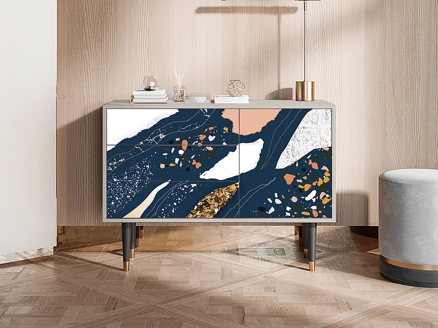 Buffet - 115х84х41 cm - S3 - Nude Iceberg, Sable