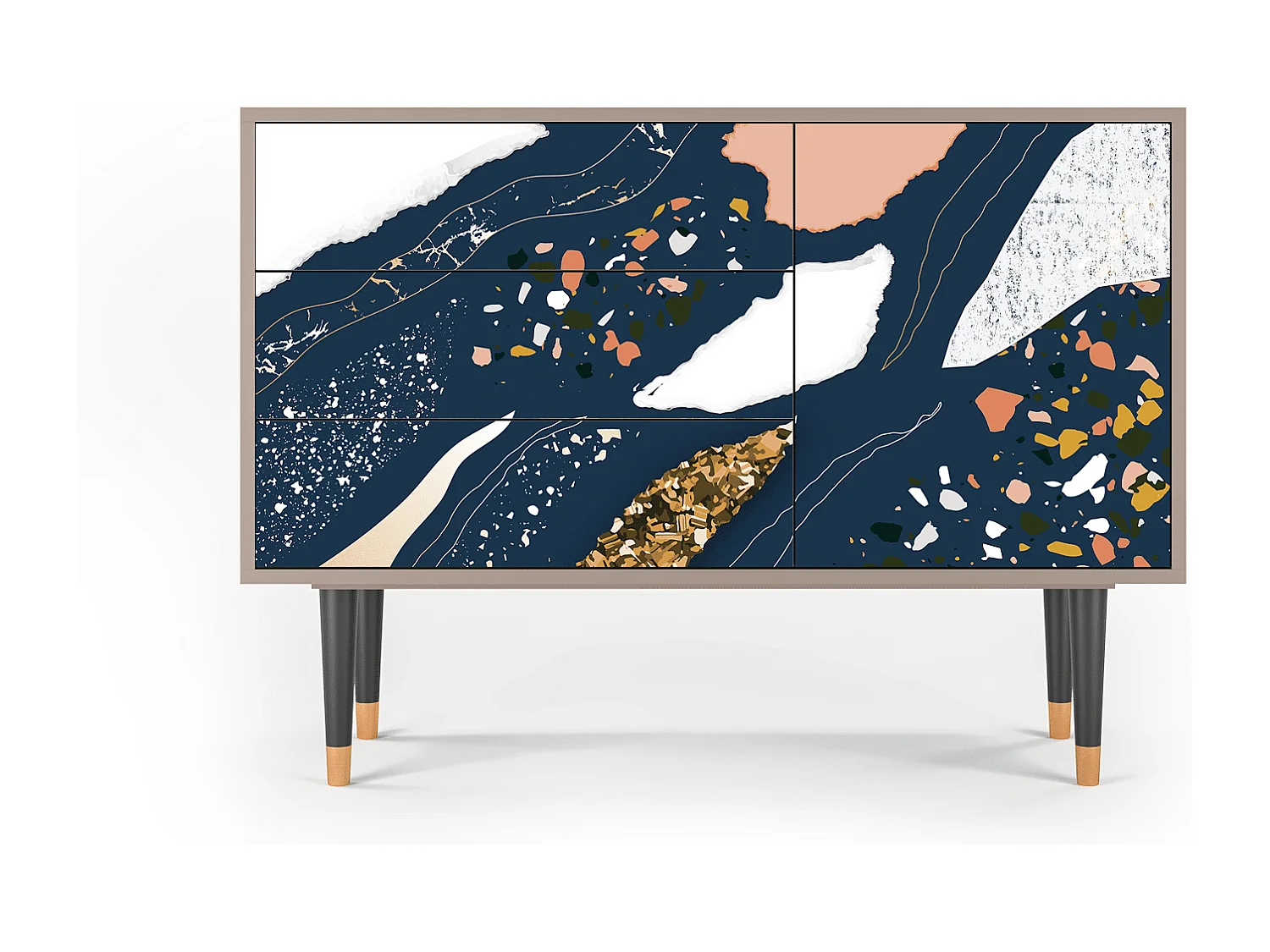 Buffet - 115х84х41 cm - S3 - Nude Iceberg, Sable