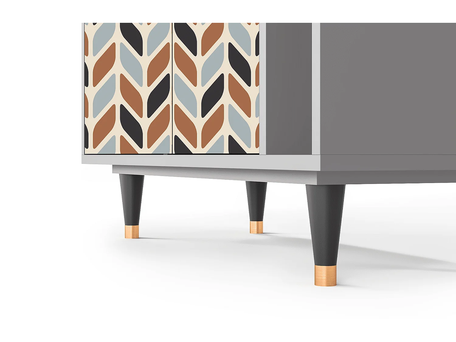 Buffet - 96х110х41 cm - BS6 - Beige Laure, Gris