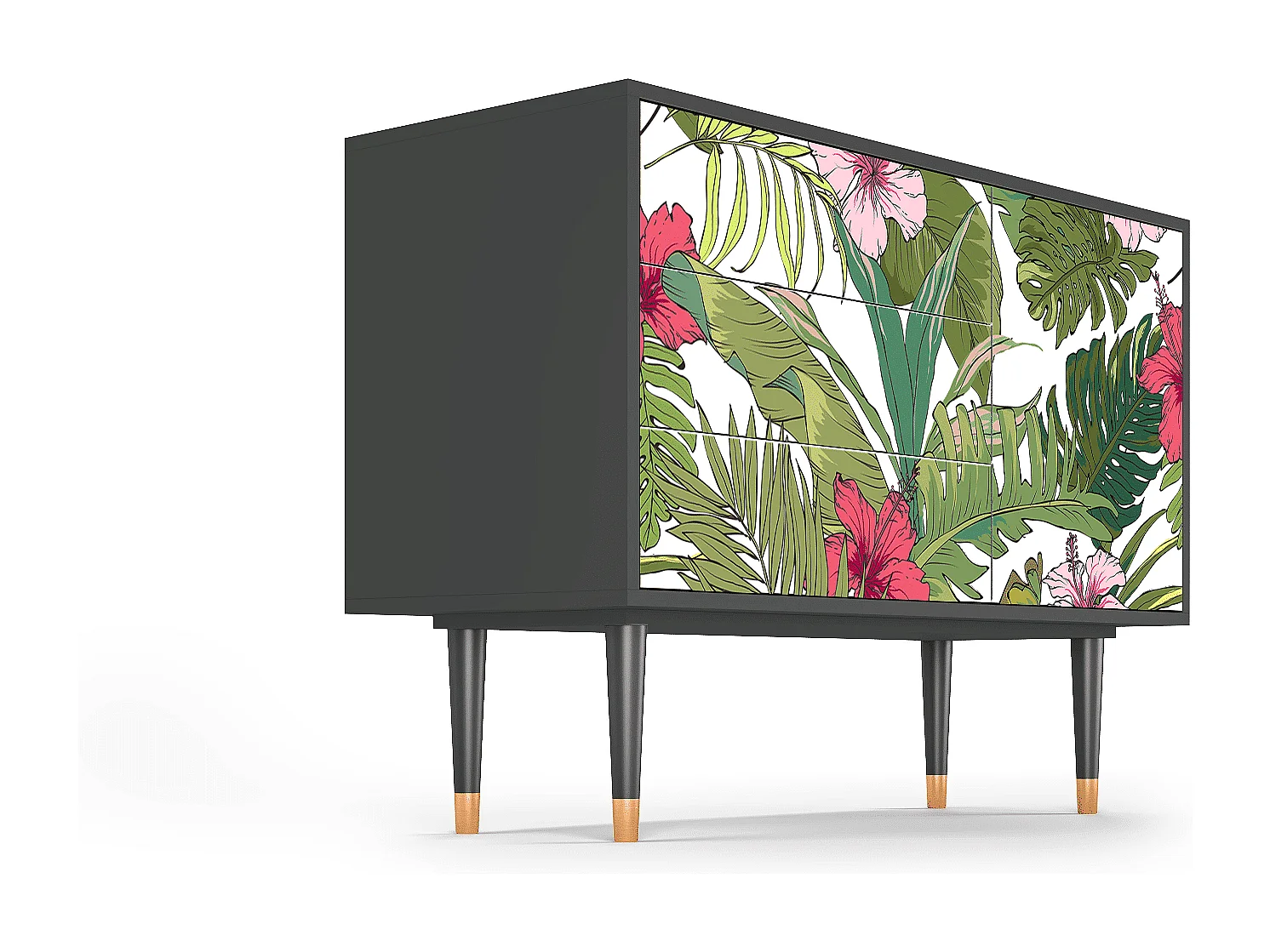 Credenza - 115х84х41 cm - S3 - Verdant Tropics, Antracite
