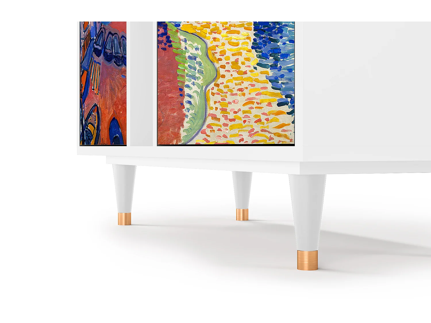 Buffet - 94х96х41 cm - BS5 - Charing Cross Bridge, Blanc