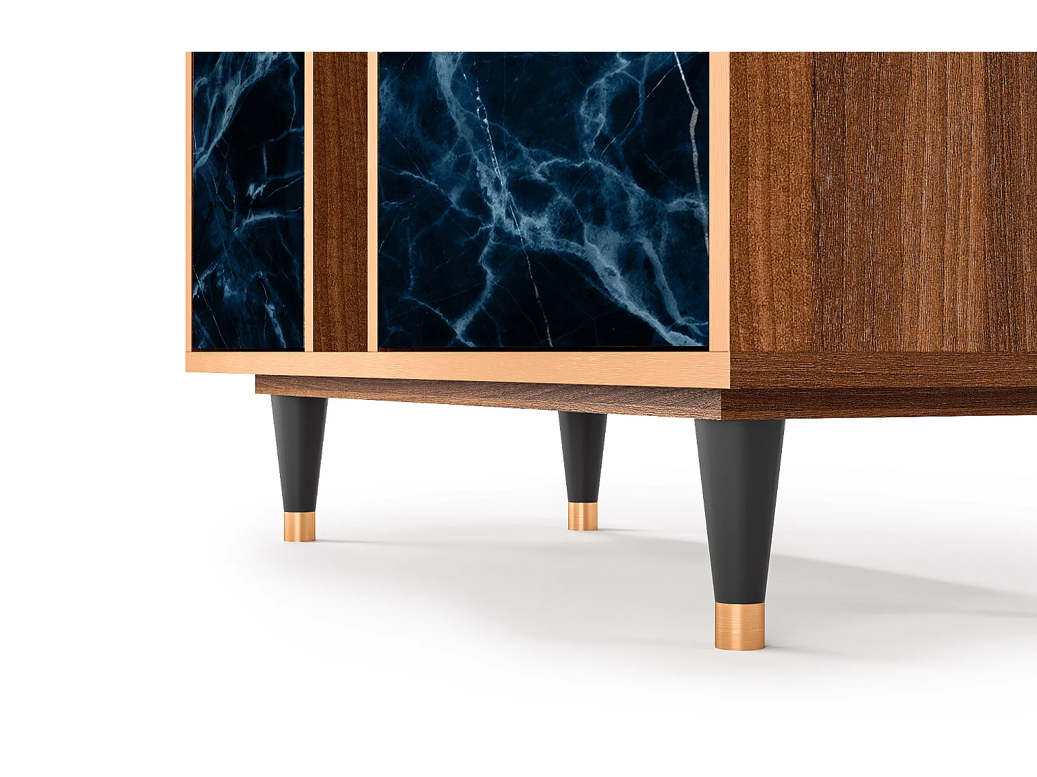 Buffet - 94х96х41 cm - BS5 - Deep Ocean, Noyer