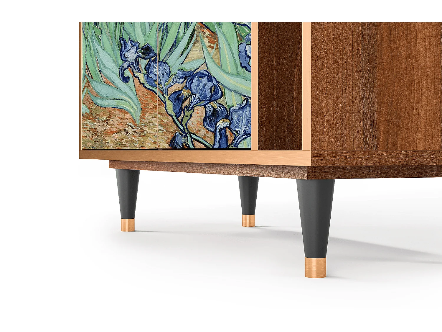 Buffet - 96х110х41 cm - BS6 - Irises , Noyer