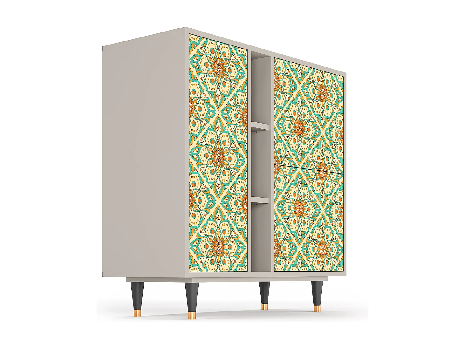 Credenza - 94х96х41 cm - BS5 - Hindu Daisy, Sabbia