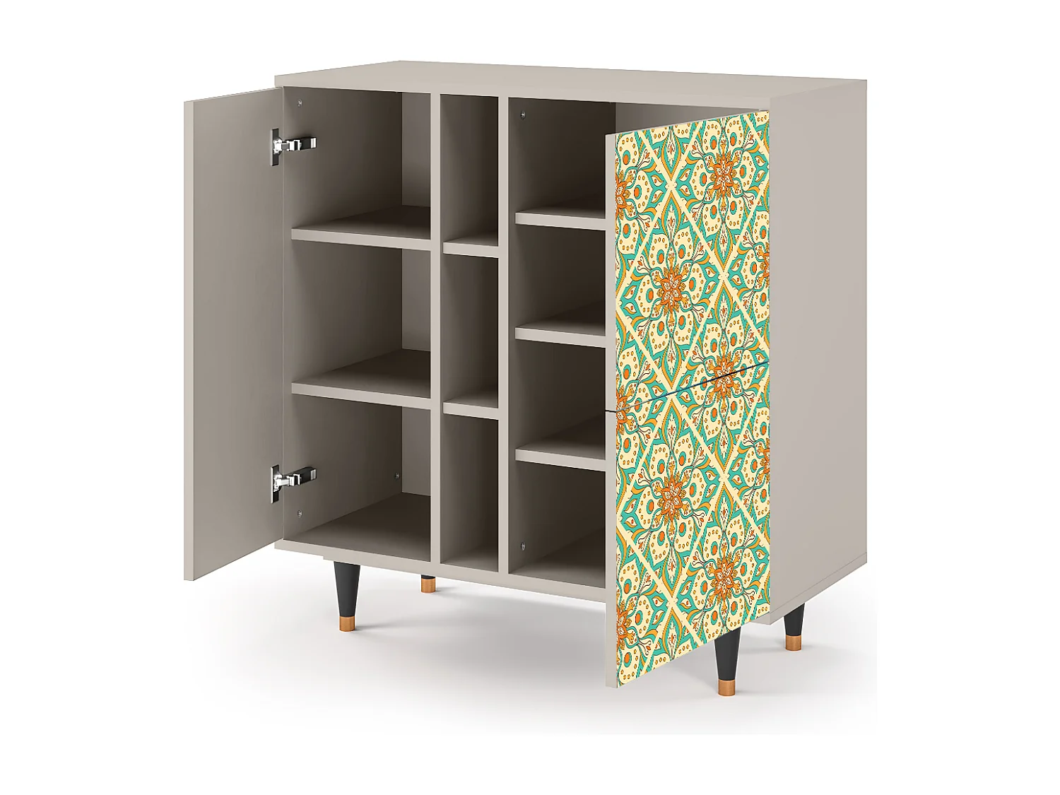 Credenza - 94х96х41 cm - BS5 - Hindu Daisy, Sabbia