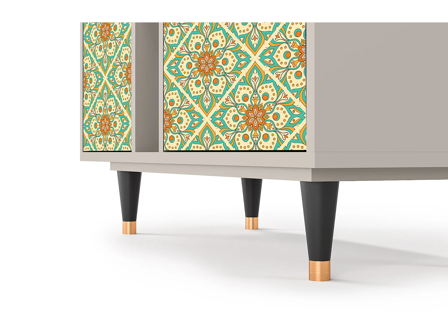 Buffet - 94х96х41 cm - BS5 - Hindu Daisy, Sable