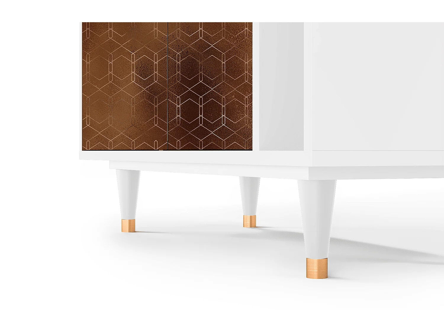 Buffet - 96х110х41 cm - BS6 - Chocolate Bar, Blanc