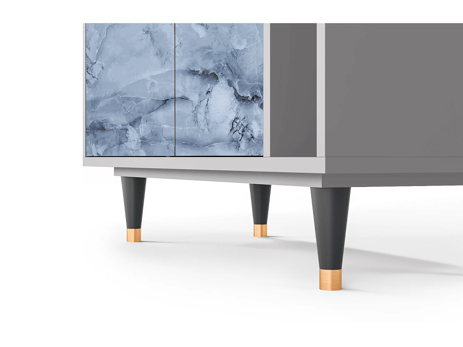 Buffet - 96х110х41 cm - BS6 - Feather Ice, Gris