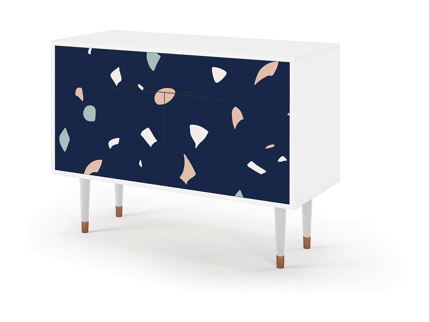 Dressoir - 115x85x48 cm - BS4 - Space Satellites, Wit