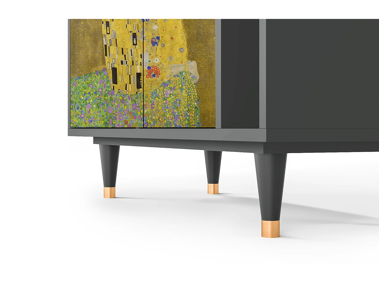 Sideboard - 96х110х41 cm - BS6 - The Kiss by Klimt , Anthrazit