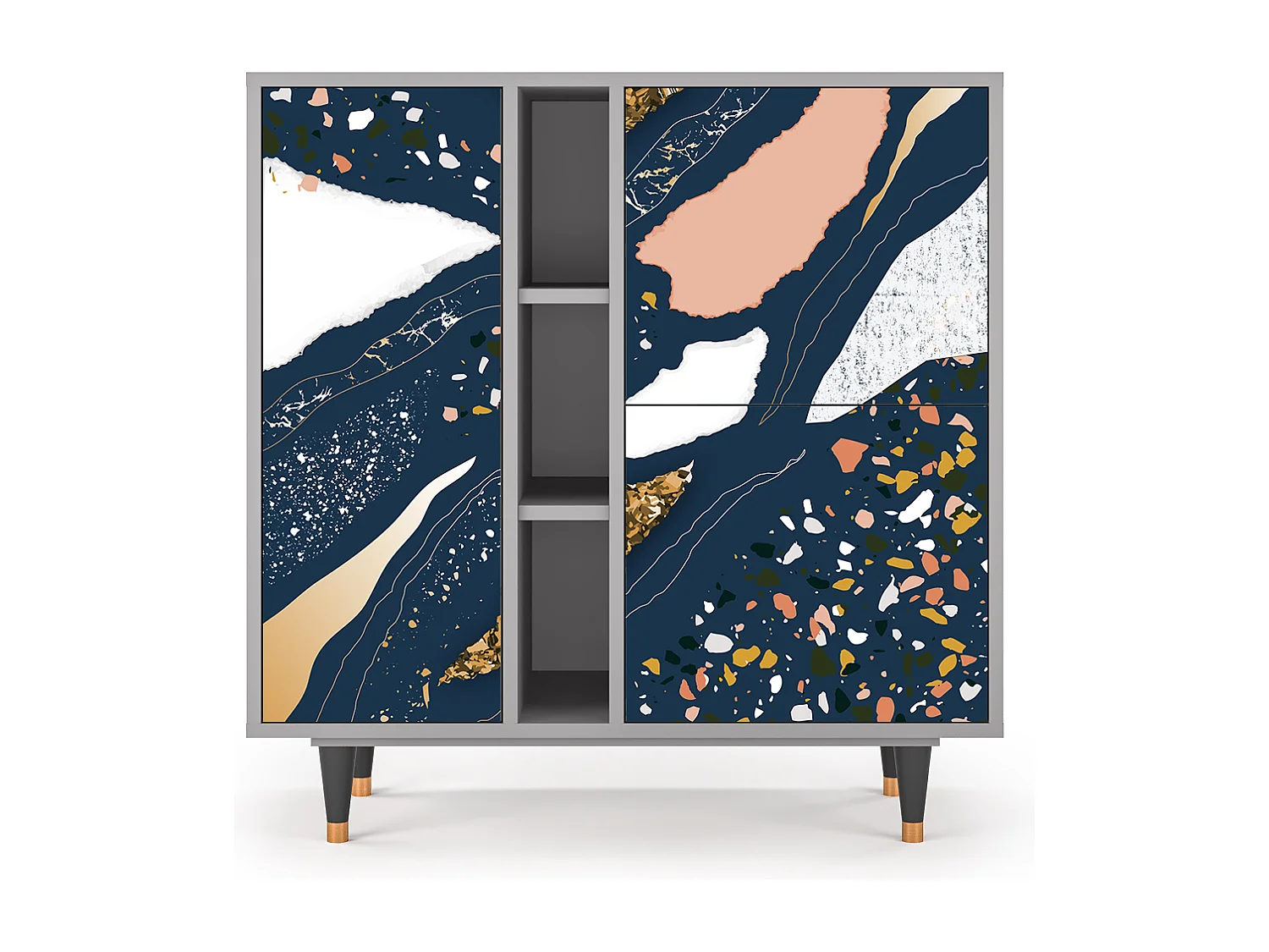 Buffet - 94х96х41 cm - BS5 - Nude Iceberg, Gris