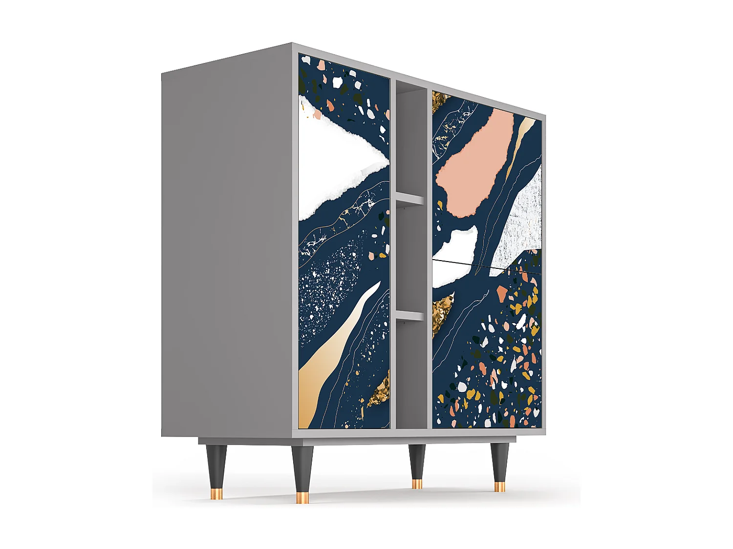 Buffet - 94х96х41 cm - BS5 - Nude Iceberg, Gris