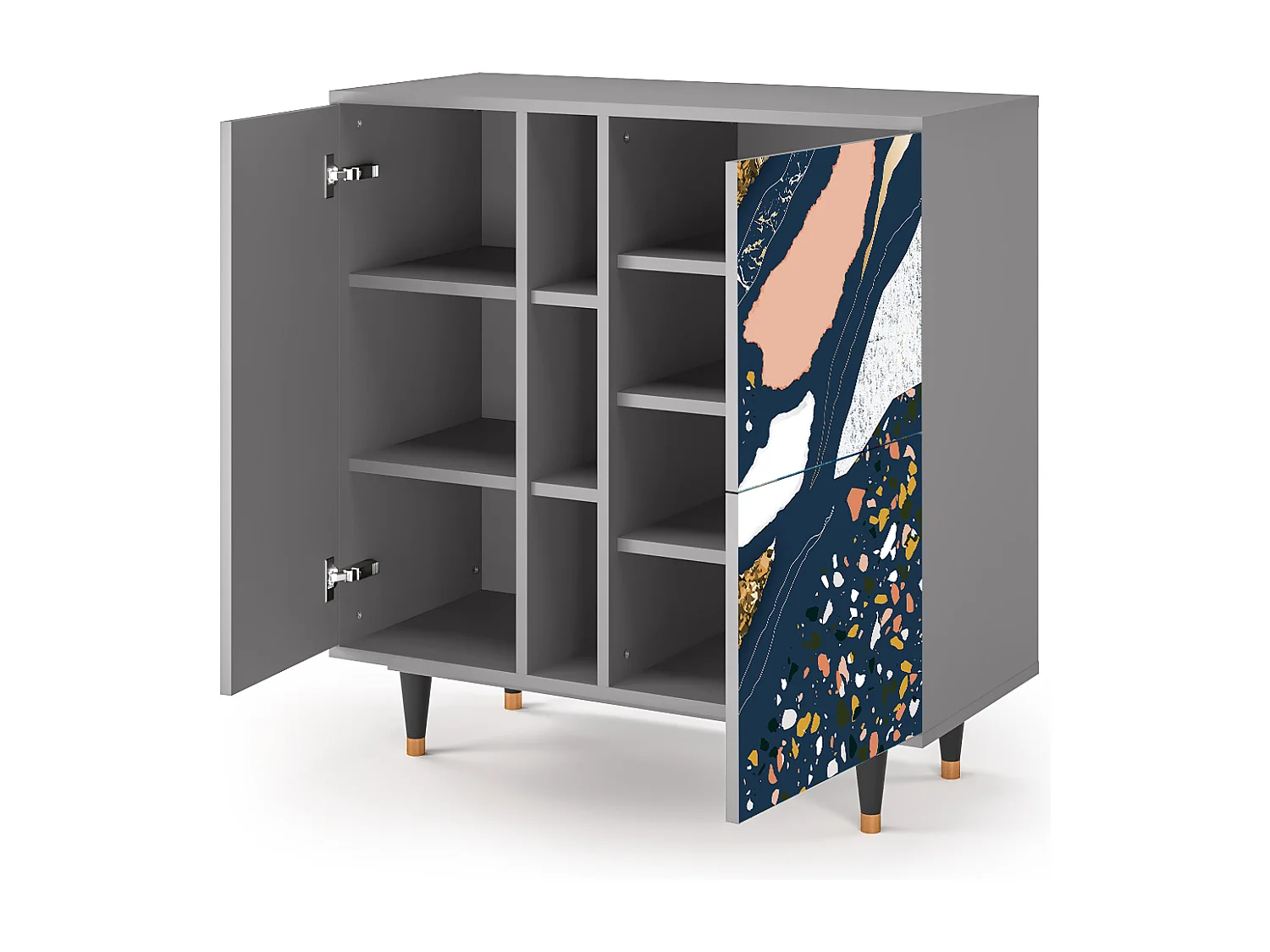 Buffet - 94х96х41 cm - BS5 - Nude Iceberg, Gris