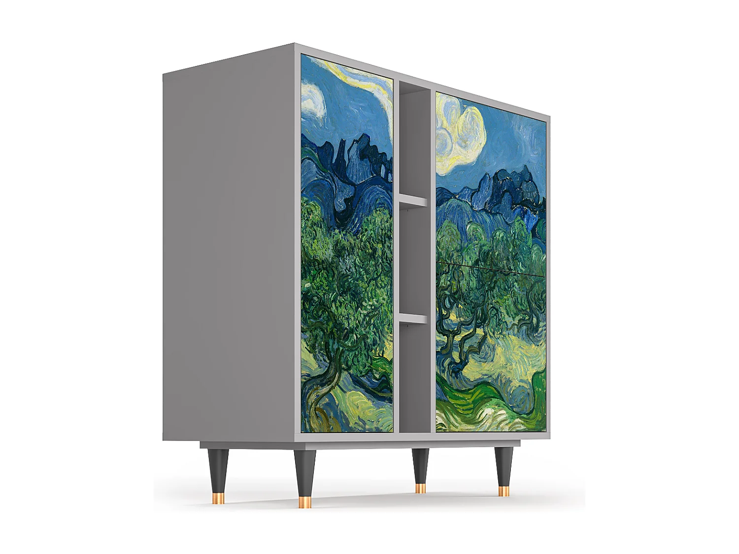 Dressoir - 94х96х41 cm - BS5 - The Oil Trees, Grijs