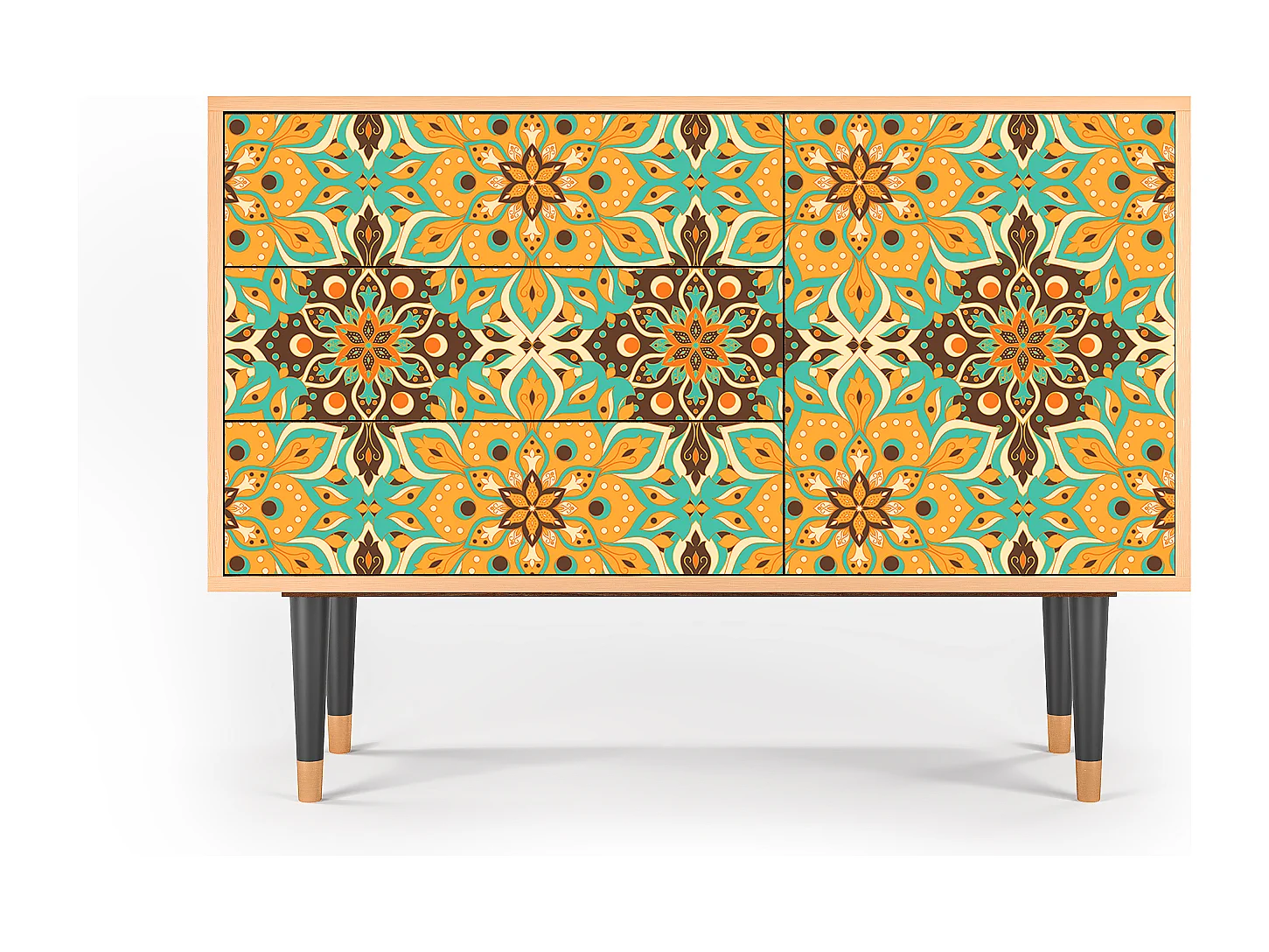 Buffet - 115х84х41 cm - S3 - Indian Spices, Noyer