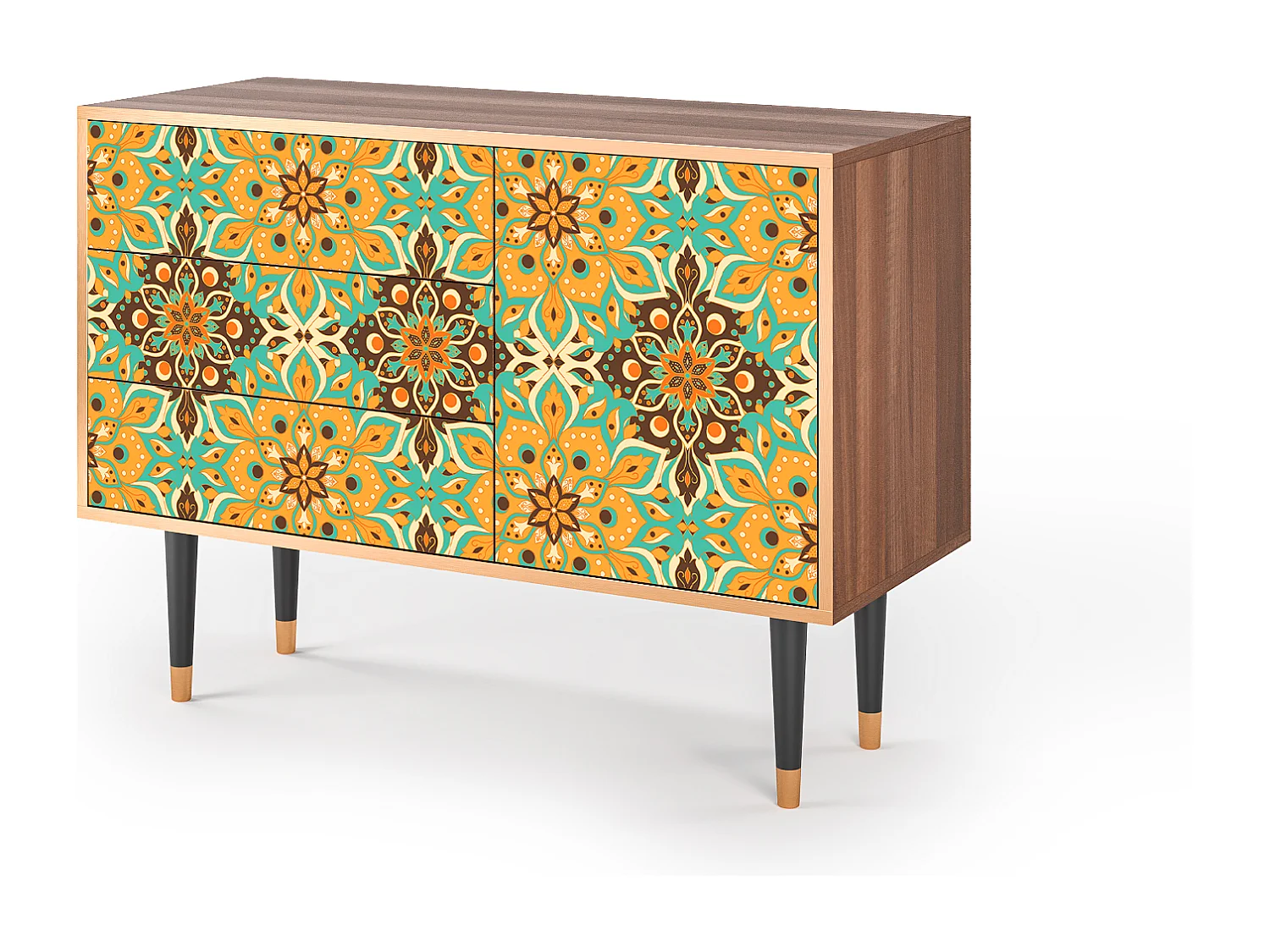 Buffet - 115х84х41 cm - S3 - Indian Spices, Noyer