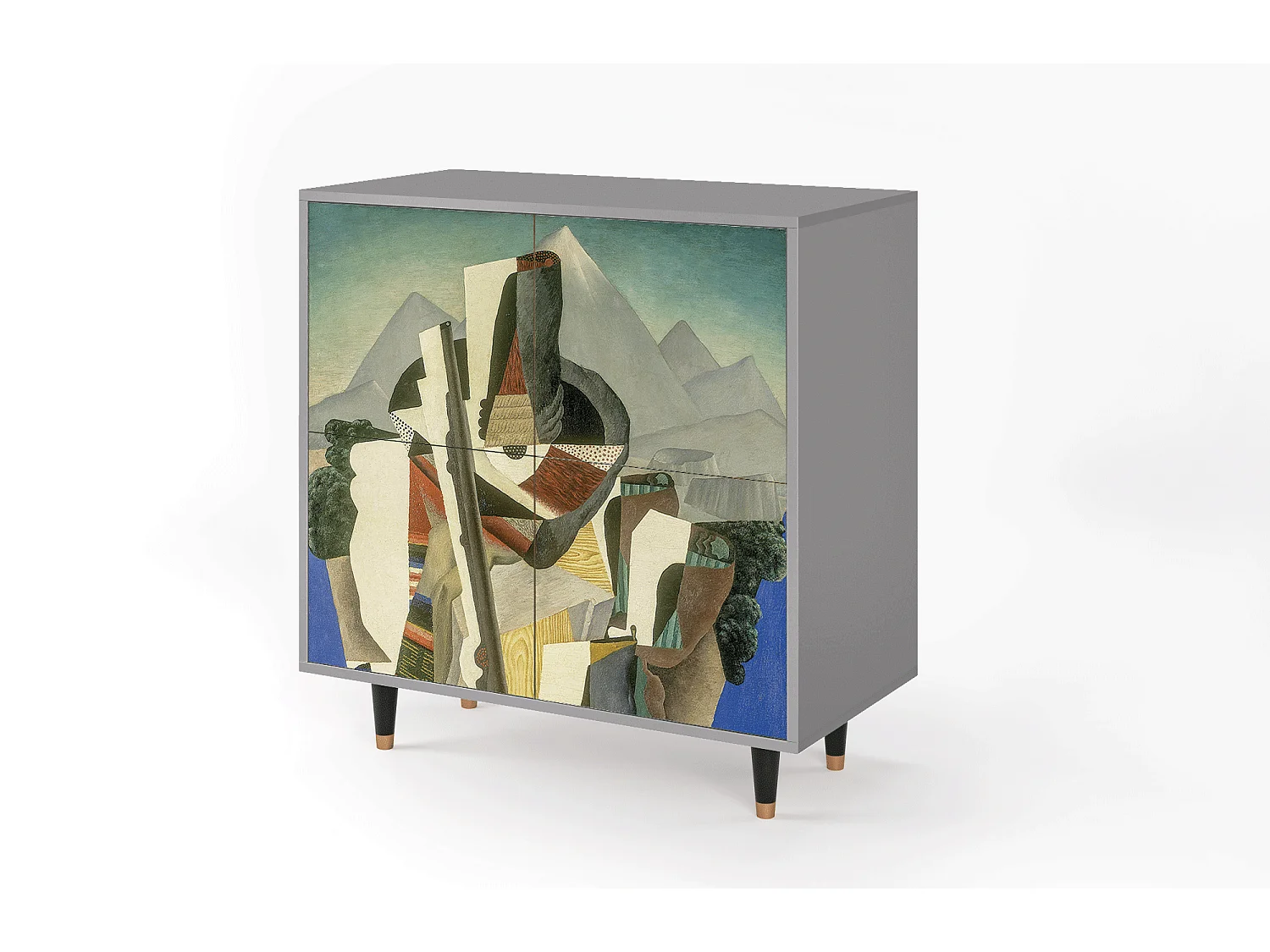 Buffet - 94x96x48 cm - BS3 - The Cubist Paintings , Gris