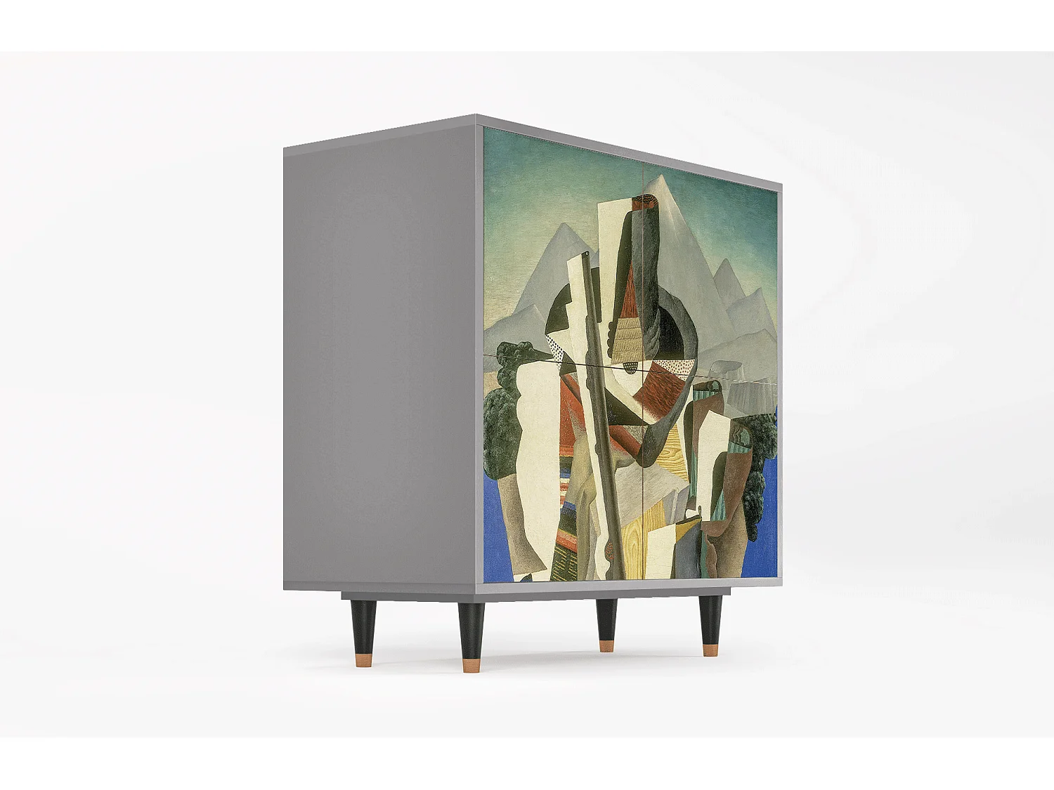 Buffet - 94x96x48 cm - BS3 - The Cubist Paintings , Gris