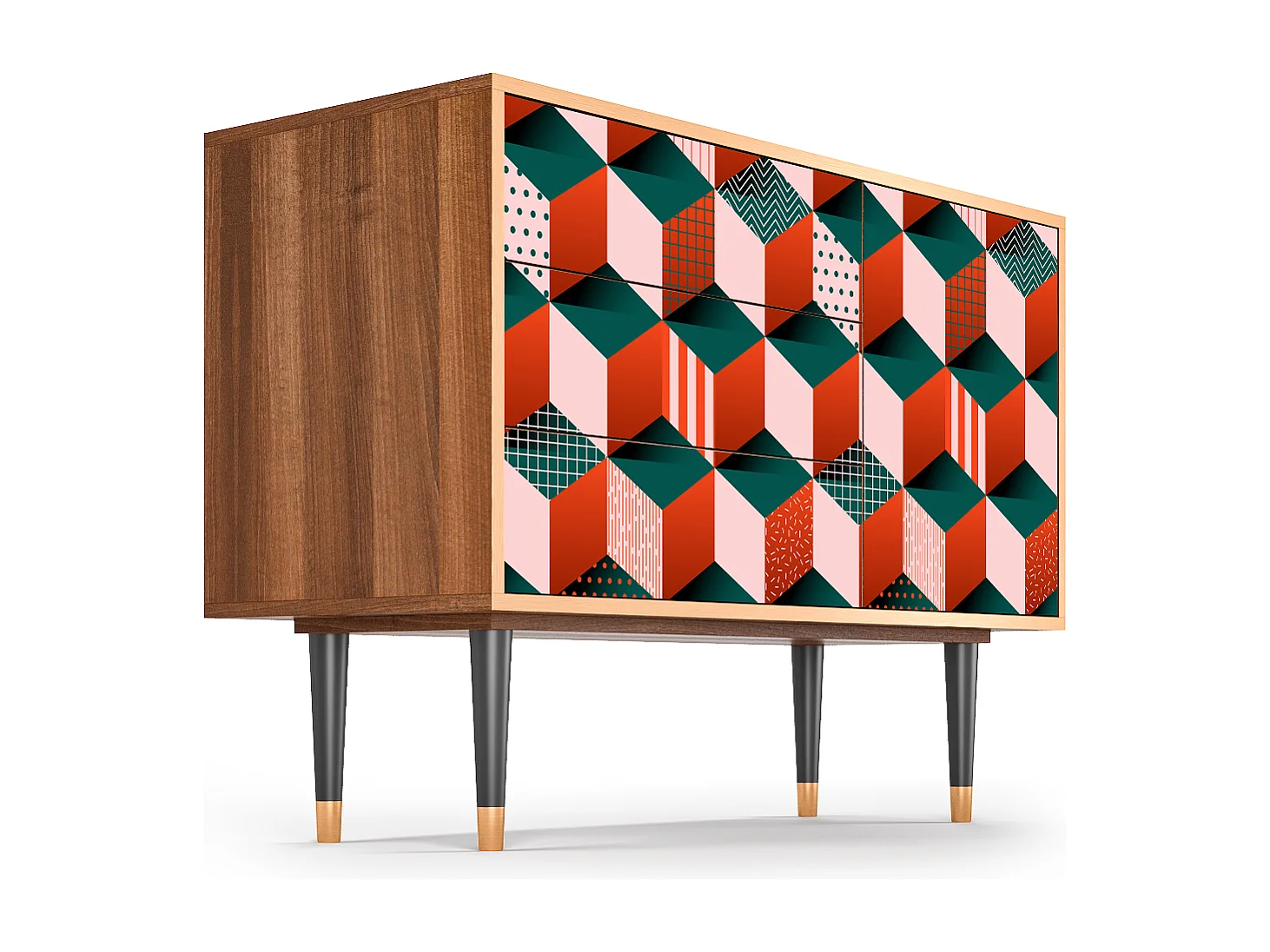 Aparador - 115х84х41 cm - S3 - Pepsi-Cola, Nogal