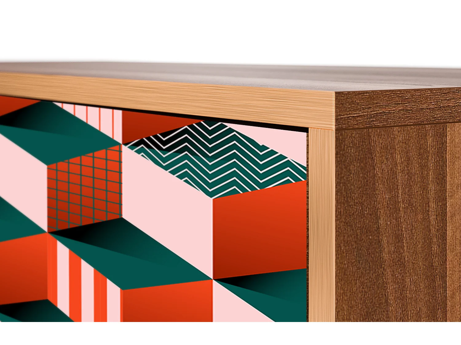 Aparador - 115х84х41 cm - S3 - Pepsi-Cola, Nogal