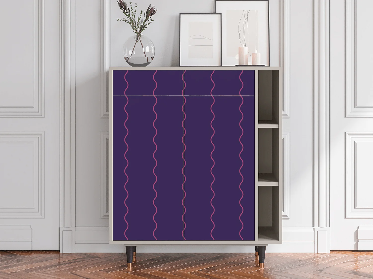 Credenza - 96х110х41 cm - BS6 - Grape Maccaroni, Sabbia