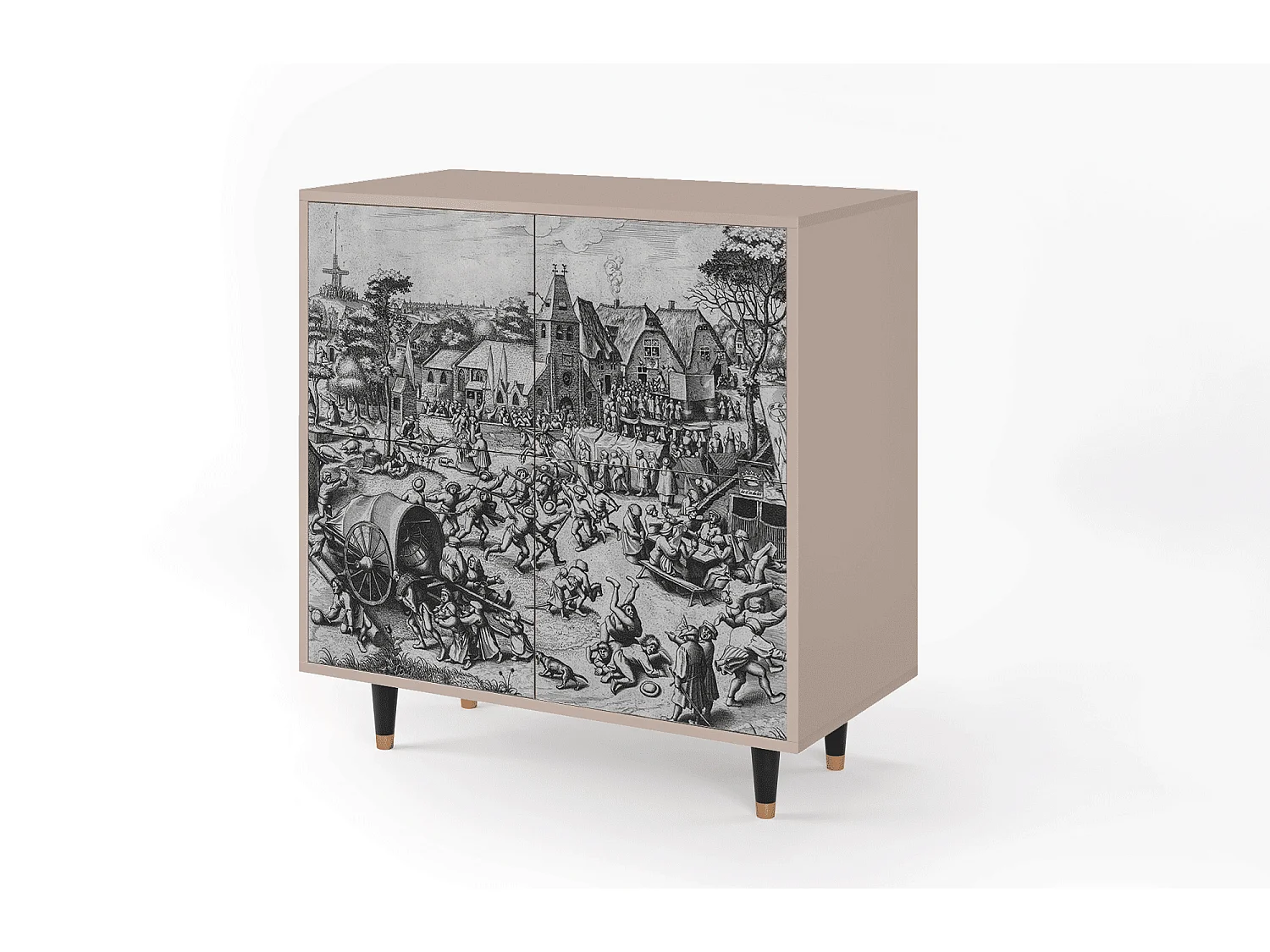 Buffet - 94x96x48 cm - BS3 - The Festival of Saint, Latte