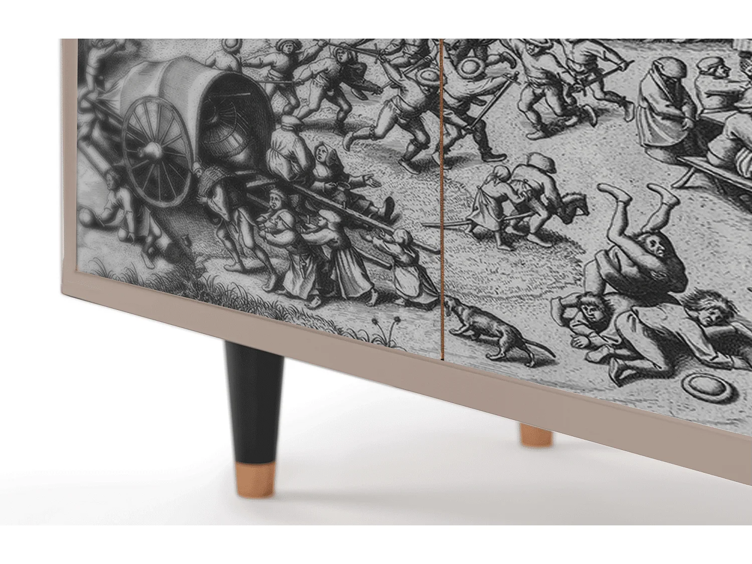 Buffet - 94x96x48 cm - BS3 - The Festival of Saint, Latte