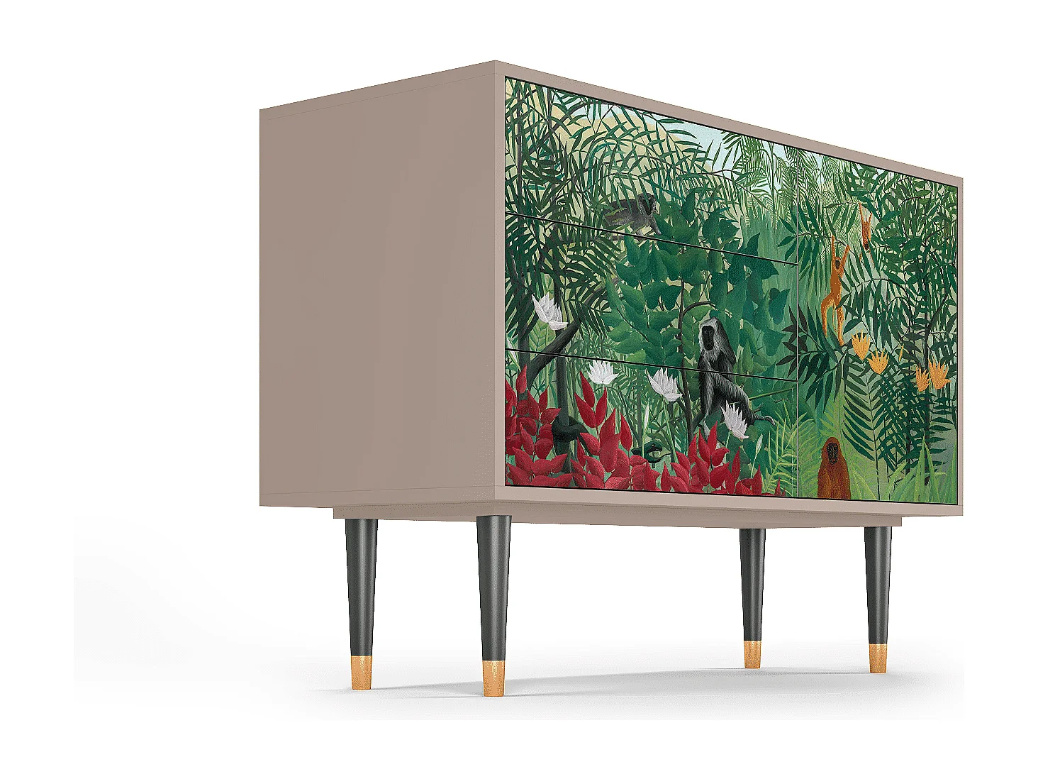 Buffet - 115х84х41 cm - S3 - Jungles in Paris, Latte