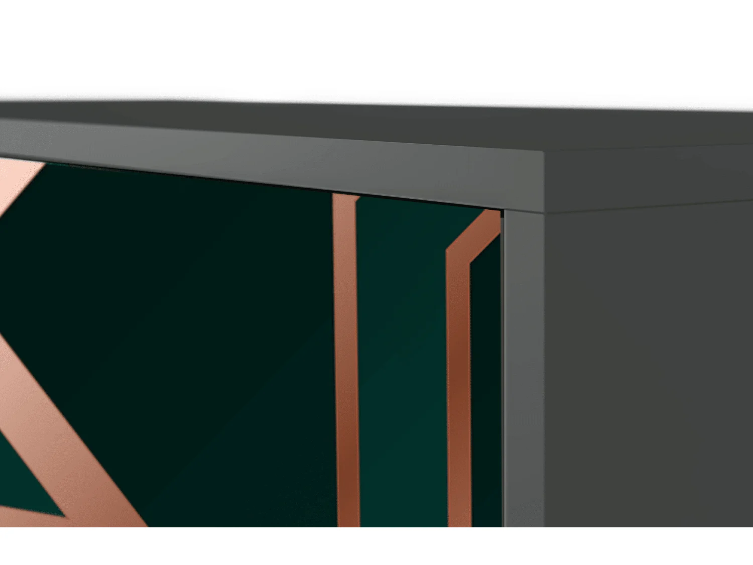 Buffet - 115х84х41 cm - S3 - Emerald Gatsby, Anthracite