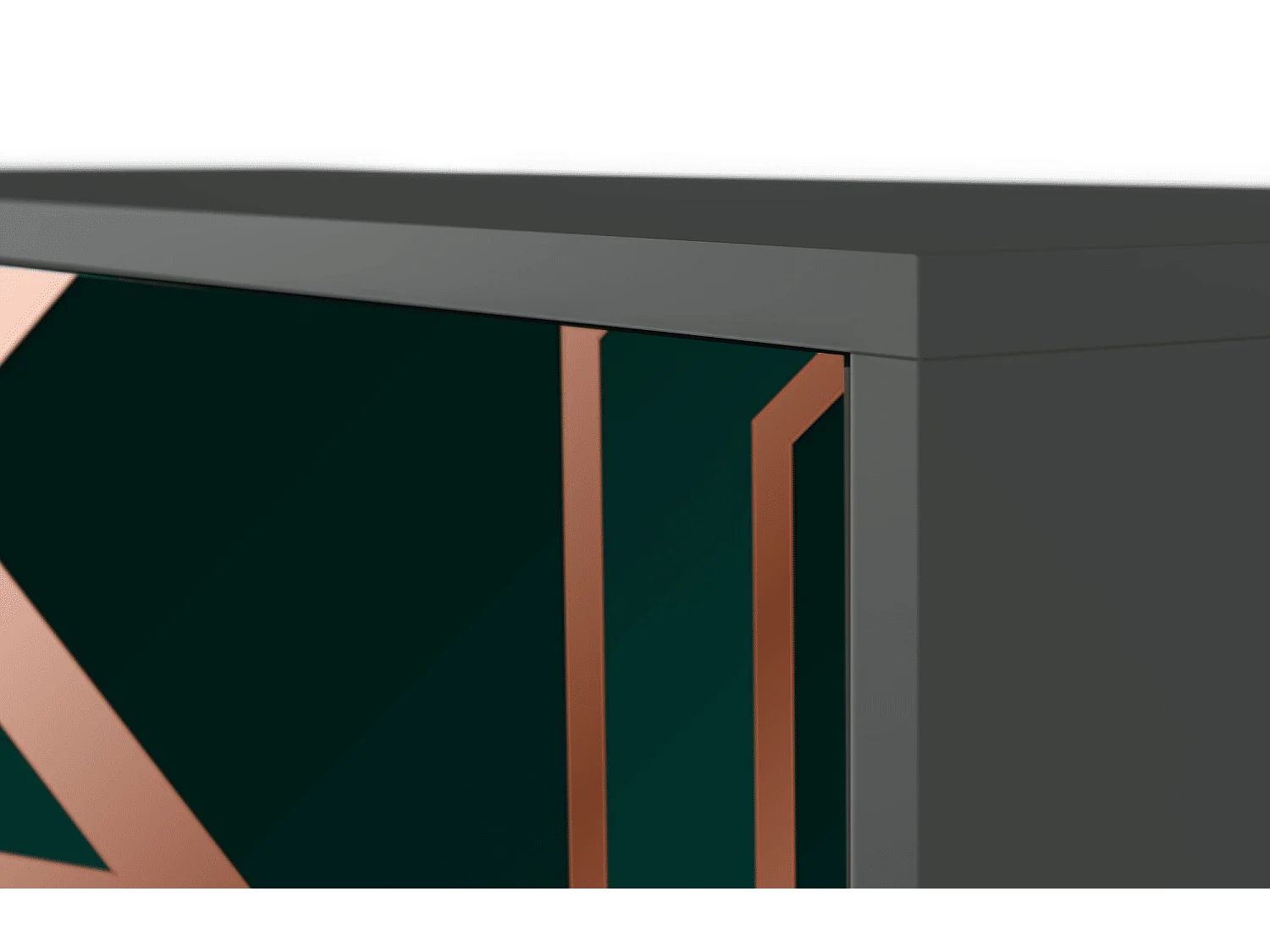 Buffet - 115х84х41 cm - S3 - Emerald Gatsby, Anthracite