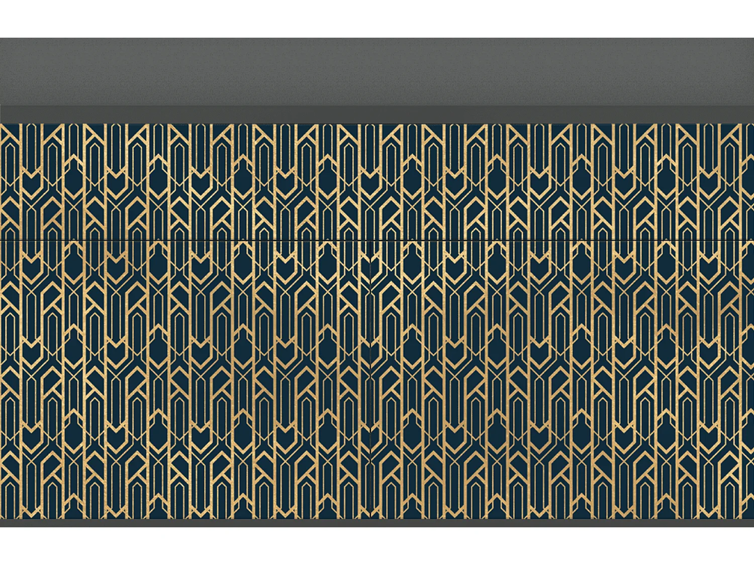 Kredens - 115x85x48 cm - BS4 - Golden Empire, Antracyt