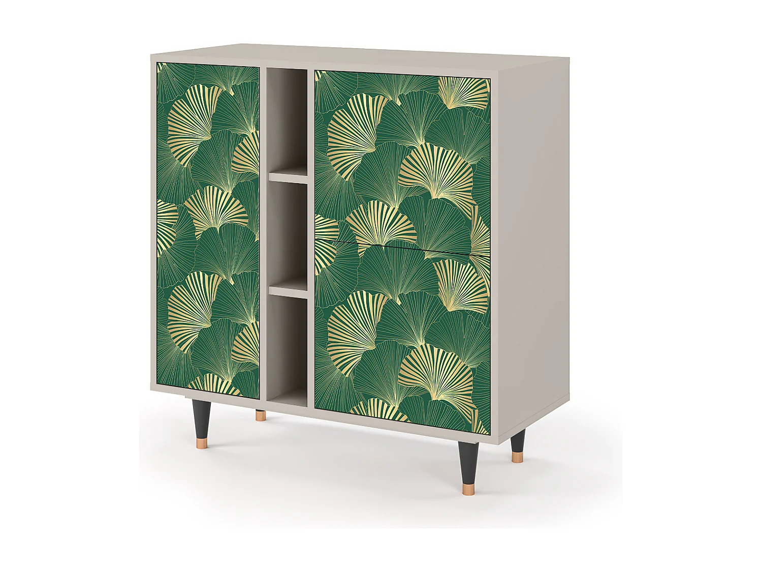 Credenza - 94х96х41 cm - BS5 - Gold Ginkgo, Sabbia