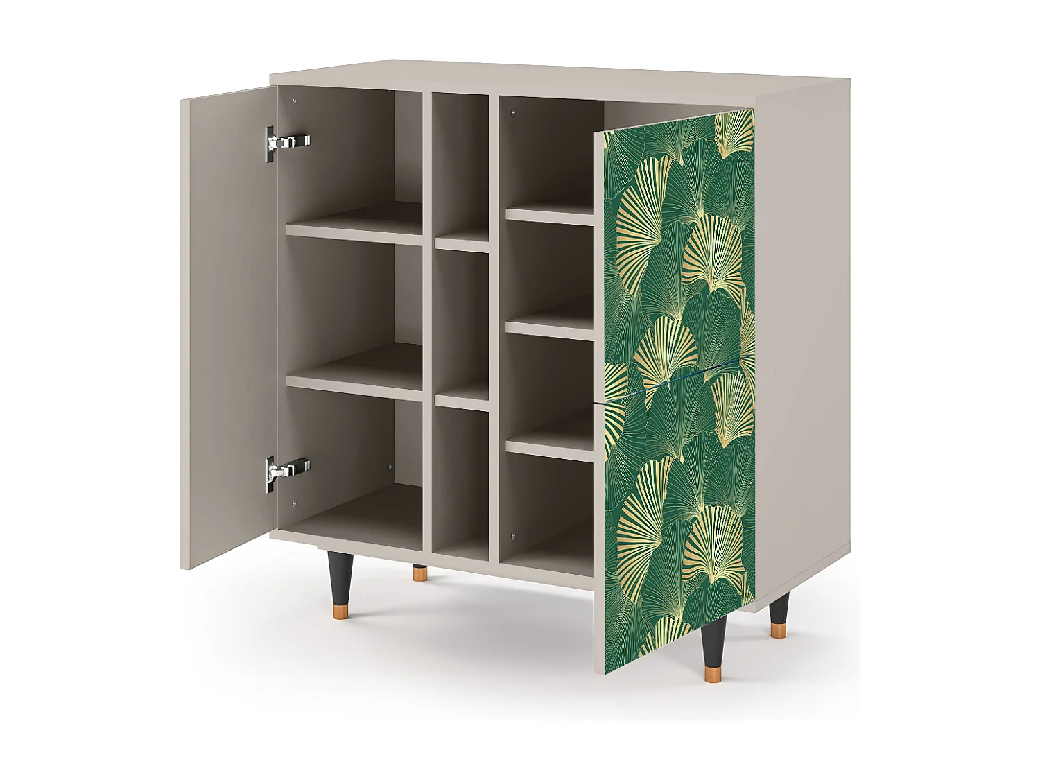 Credenza - 94х96х41 cm - BS5 - Gold Ginkgo, Sabbia
