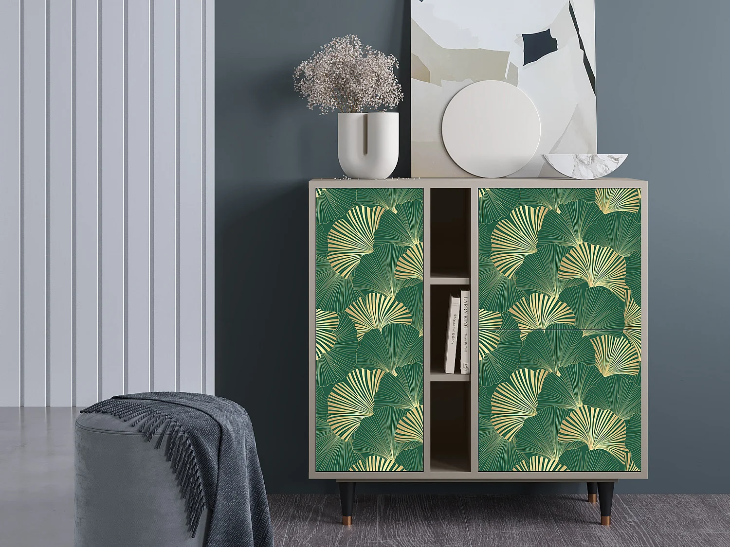 Buffet - 94х96х41 cm - BS5 - Gold Ginkgo, Sable