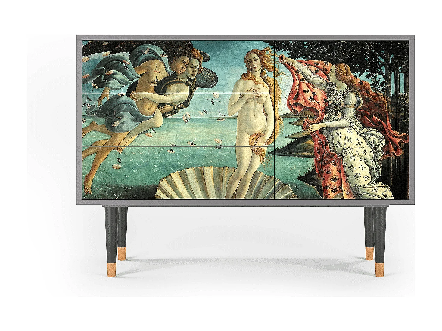 Buffet - 115х84х41 cm - S3 - The Birth of Venus, Gris